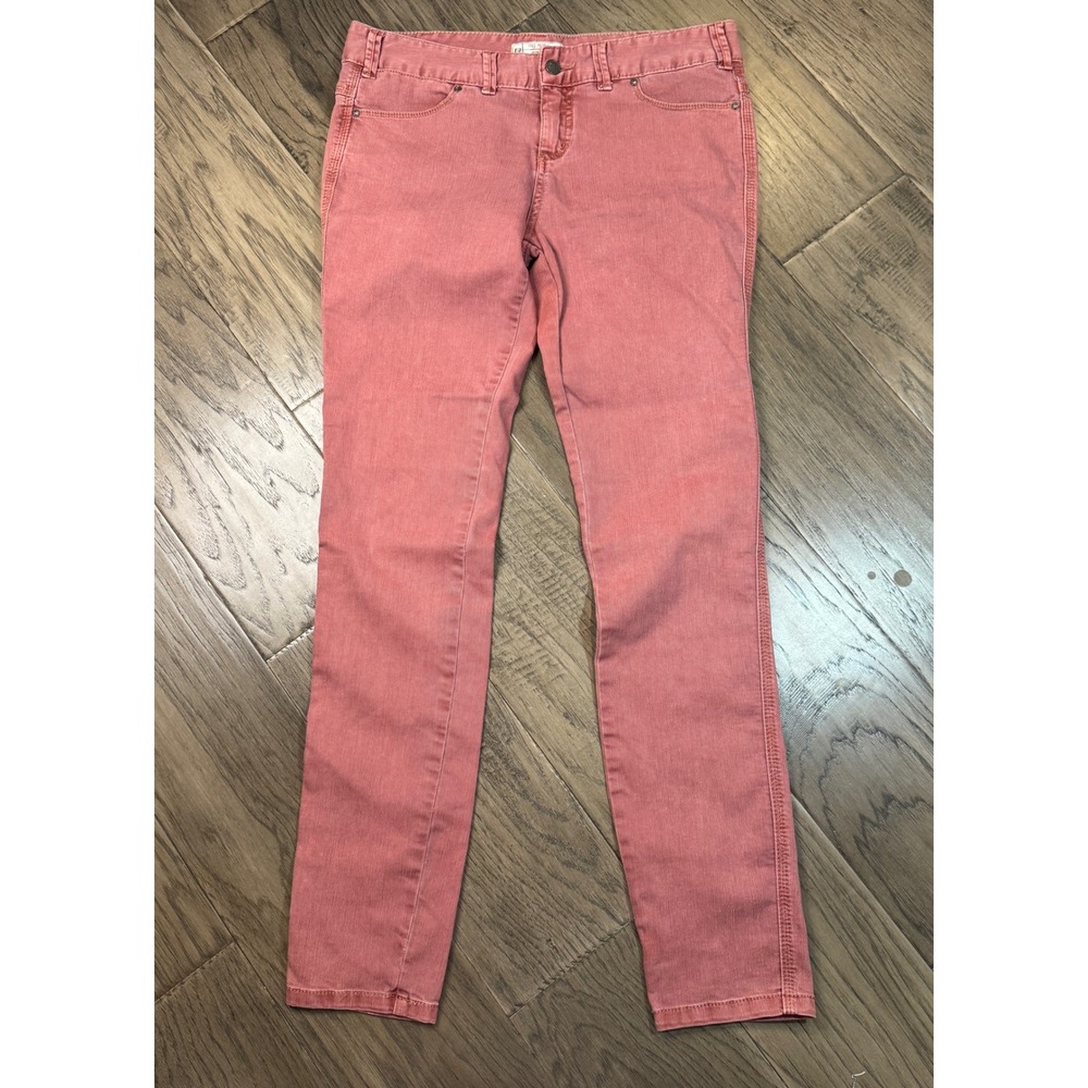 Free People Womens Jeans Rose Pink‎ Size 29 Skinny Slim Fit Casual Wear